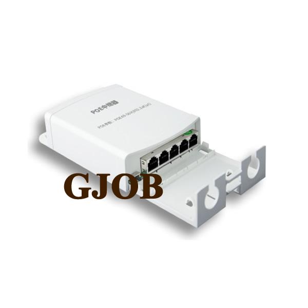 GJOB Poe Extender 1 Girişli 3 Çıkışlı Switch Outdoor 10/100/1000Mbit