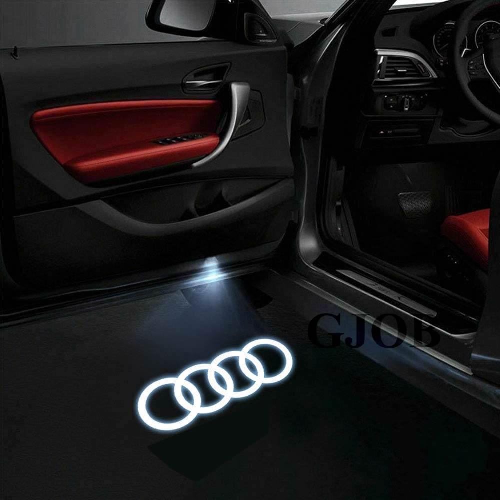 Gjob Audi Q3 Kapı Altı Hayalet Logo Tek Kapı Için
